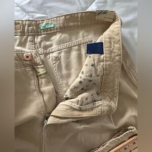 Anthropologie Pilcro The Annie Wide Leg Jeans Size 16W NWT Natural Khaki